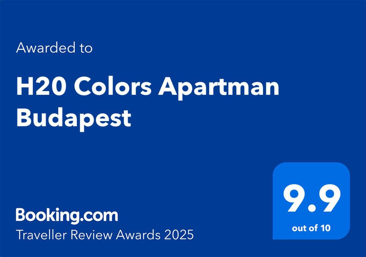 H20 Colors Apartment Budapest Eksteriør billede